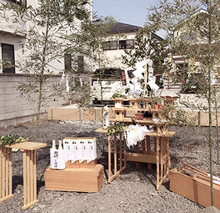地鎮祭&工事イメージ